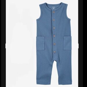 Baby boy sleeveless jumpsuit